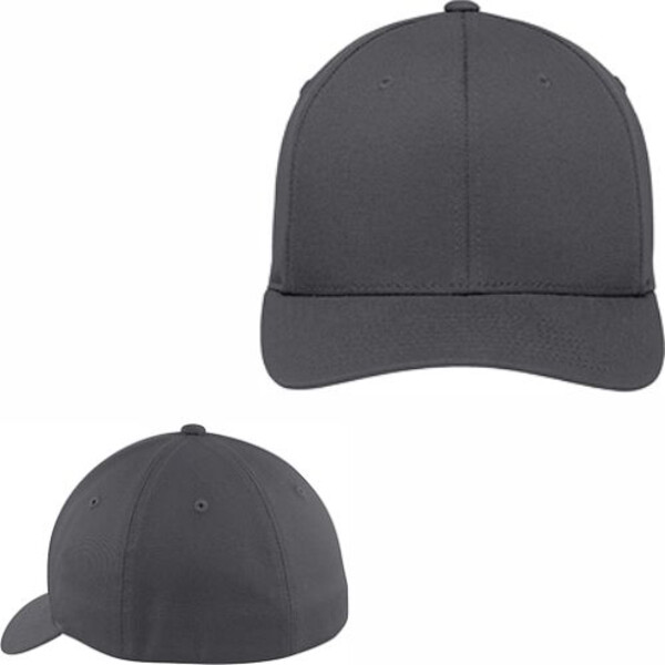 Custom No Minimum Port Authority Flexfit Cotton Twill Cap C813 Front View