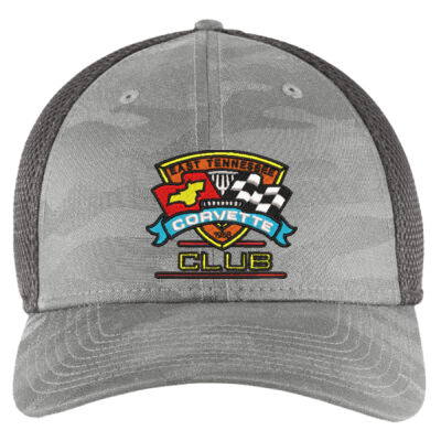 ETCC Embroidered  - Tonal Camo Stretch Tech Mesh Cap Thumbnail