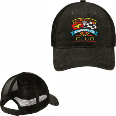 ETCC Embroidered  - Pigment Print Mesh Back Cap Thumbnail