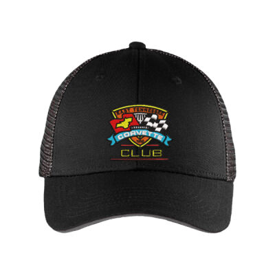 ETCC Embroidered  - Double Mesh Snapback Sandwich Bill Cap Thumbnail