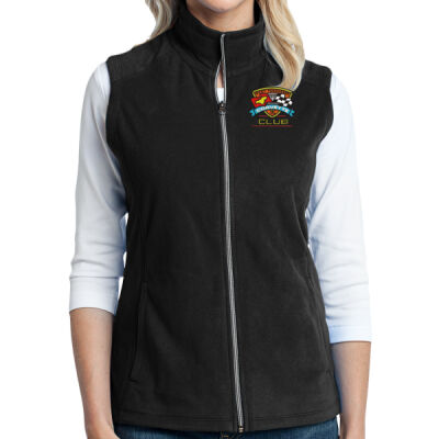 ETCC Embroidered  - Ladies Microfleece Vest Thumbnail