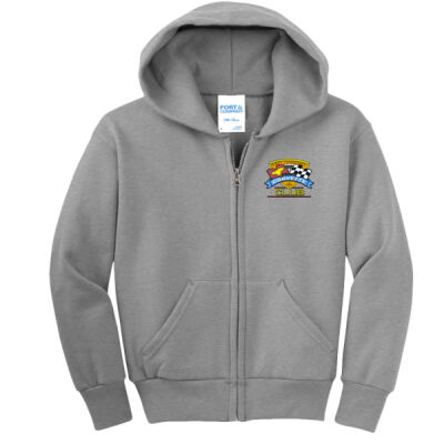 ETCC Printed  - Youth Core Fleece Full Zip Hooded Sweatshirt Thumbnail