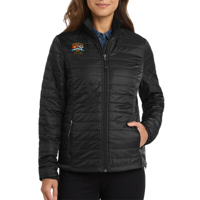 ETCC Embroidered  - Ladies Packable Puffy Jacket Thumbnail