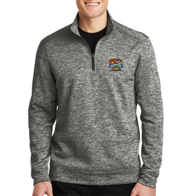 ETCC Embroidered  - PosiCharge ® Electric Heather Fleece 1/4 Zip Pullover Thumbnail