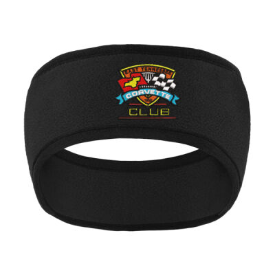 ETCC Embroidered  - Two Color Fleece Headband Thumbnail