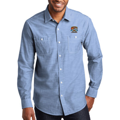 ETCC Embroidered  - Slub Chambray Shirt Thumbnail