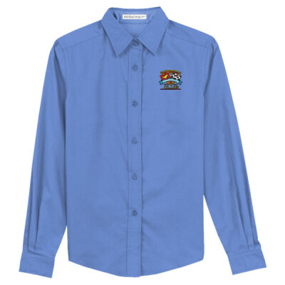 ETCC Embroidered  - Ladies Long Sleeve Easy Care Shirt Thumbnail
