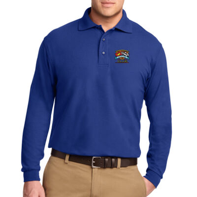 ETCC Embroidered  - Silk Touch™ Long Sleeve Polo Thumbnail