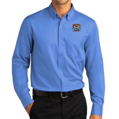 ETCC Embroidered  - Long Sleeve SuperPro React ™ Twill Shirt Thumbnail