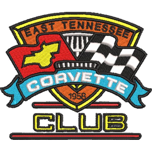 East TN Corvette Club Embroidery 1 Logo Thumbnail