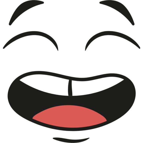 Cartoon Laughing Face 2 Thumbnail