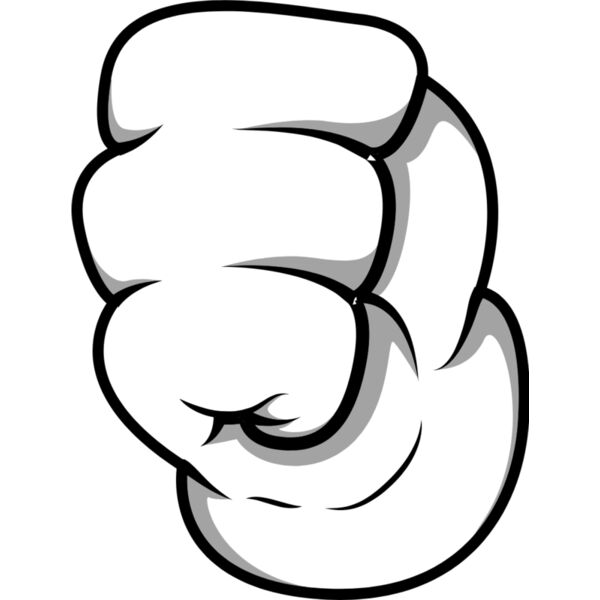 Cartoon Hand Fist Punch 2 Thumbnail