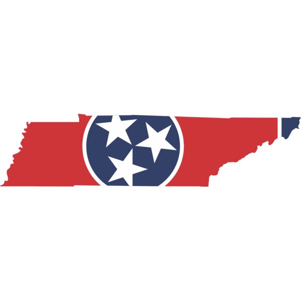 Tennessee Flag Map Silhouette 1 Thumbnail