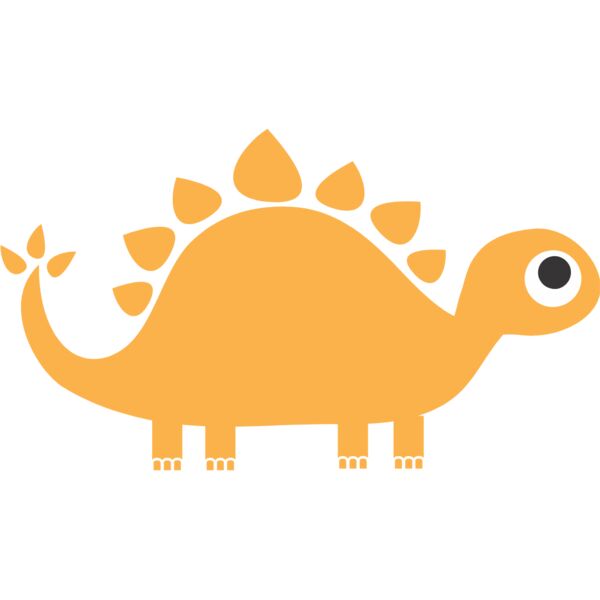 Cartoon Stegosaurus Dinosaur 1 Thumbnail