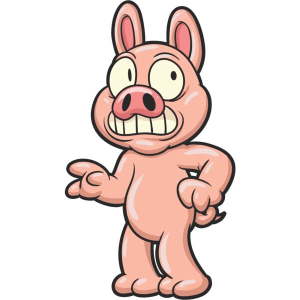 Cartoon Pig 6 Thumbnail