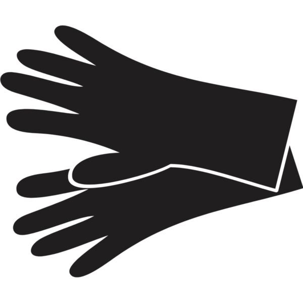Gardening Latex Gloves Silhouette 1 Thumbnail