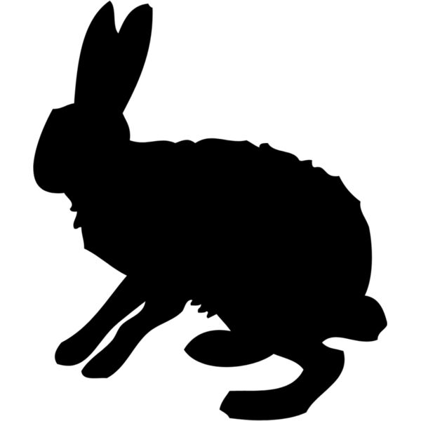 Rabbit Silhouette 5 Thumbnail