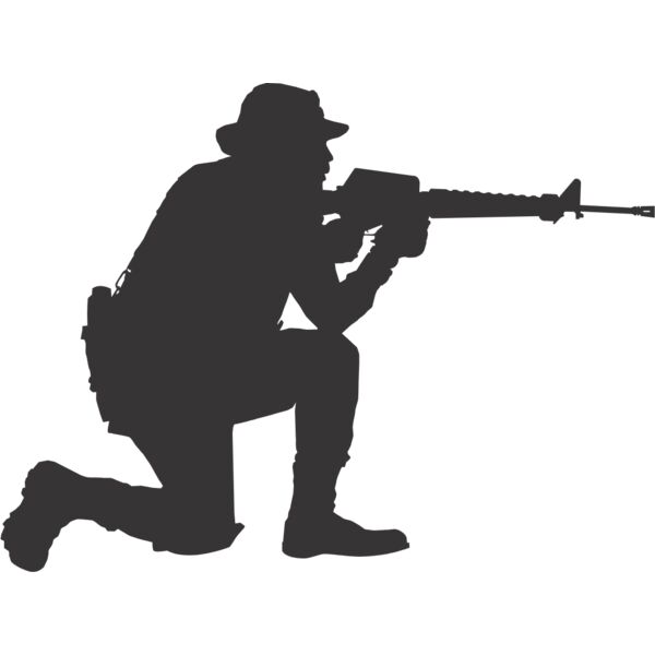 Soldier Silhouette 5 Thumbnail