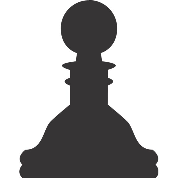 Pawn Chess Piece Silhouette 1 Thumbnail