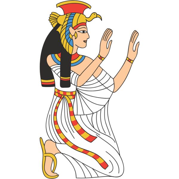 Colored Egyptian God 6 Thumbnail