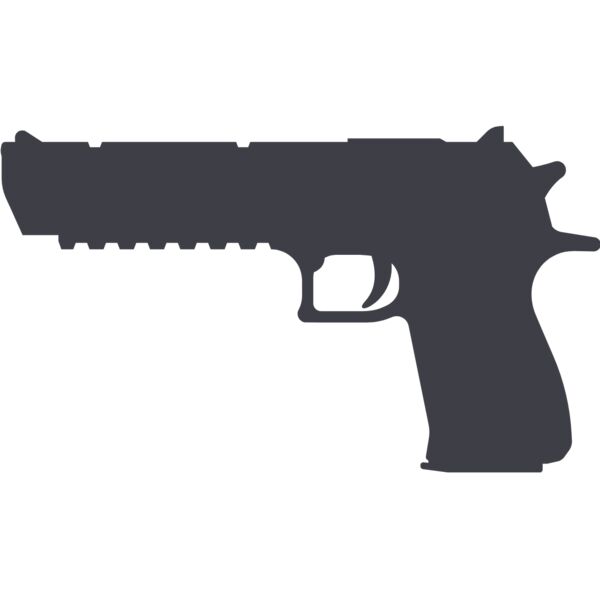 Pistol Gun Silhouette 3 Thumbnail